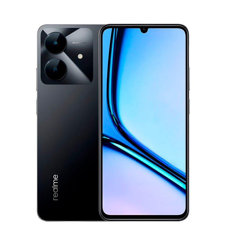 CELULAR REALME NOTE 60X RMX3938 64GB/3GB DUAL SIM MARBLE BLACK ANATEL