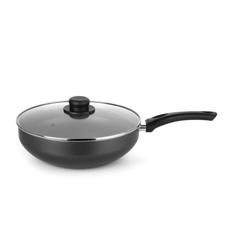 WOK SARTEN 28 C/TAPA
LINEA: GOURMET
