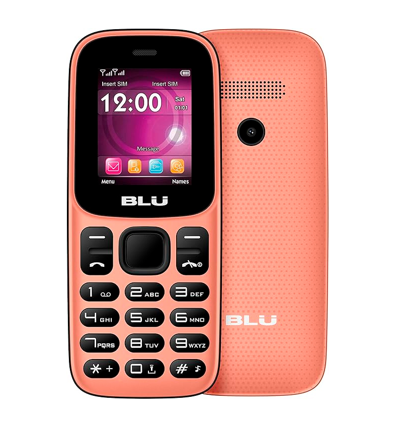 CELULAR BLU DS Z5 Z214 1.8 CORAL