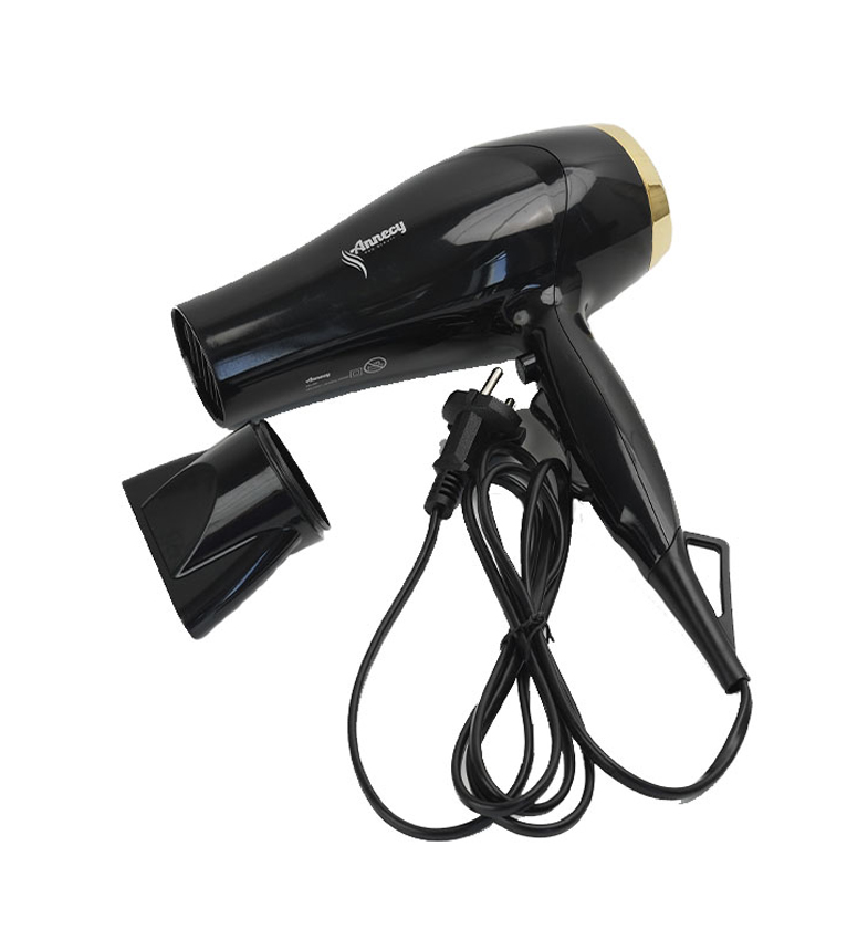 SECADOR DE PELO ANNECY 2200W COMPACTO 2 VELOCIDADES Y 3 NIVELES DE TEMPERATURA REF. HD-352