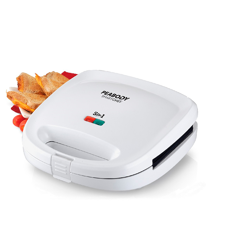 SANDWICHERA ELÉCTRICA 5 EN 1 (PE-SW6141) PEABODY