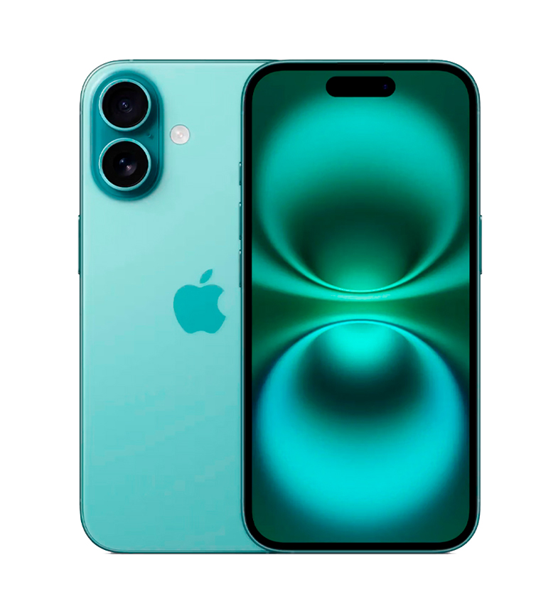 APPLE IPHONE 16 128GB TEAL SIM CARD ESIM A3287