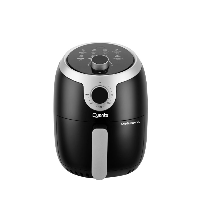 FREIDORA ELÉCTRICA 2L MINITASTY QTAF230 220V-QTAF230 NEGRO