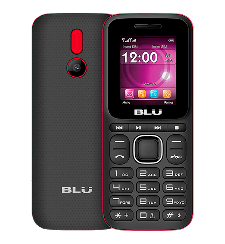 CELULAR BLU Z4 MUSIC Z253 1.8 BLACK/RED