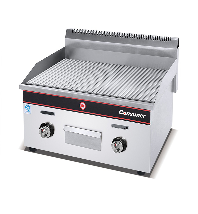 PLANCHA CHURRASQUERA A GAS CONSUMER