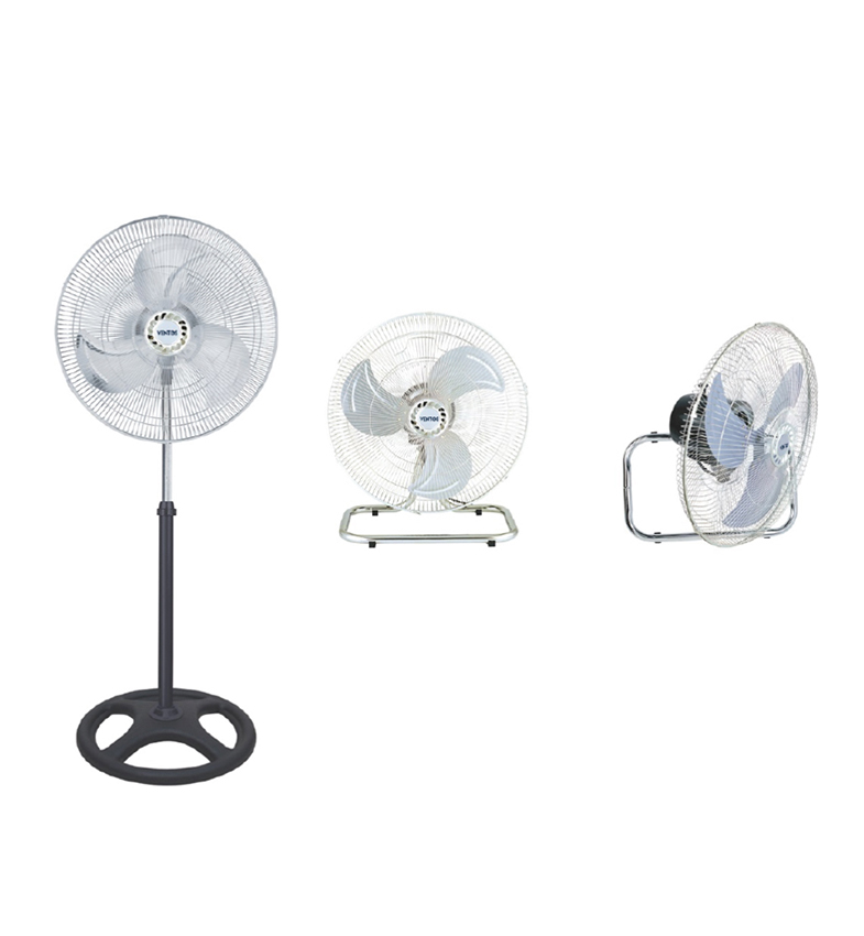 VENTILADOR VENTOS 3 EN 1 DE 3 ASPAS DE METAL REF. FS-45-301