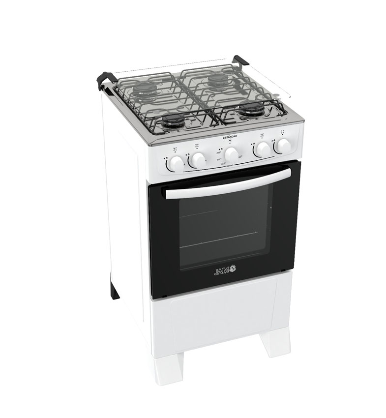 COCINA JAM ESTANDAR 4H BLANCA