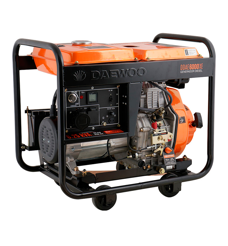 GENERADOR DAEWOO DIESEL 6.25KVA 220V 50H