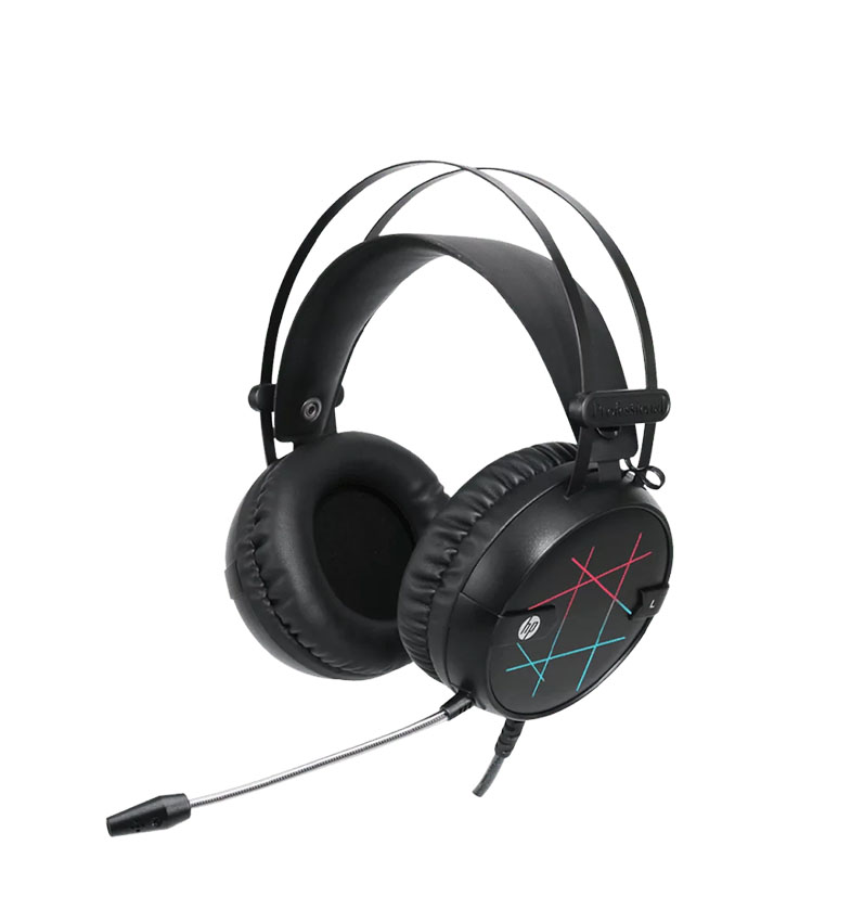 AURICULAR CON MICROFONO GAMER HP H160 HEADHP 3,5MM 2JACK NEGRO
