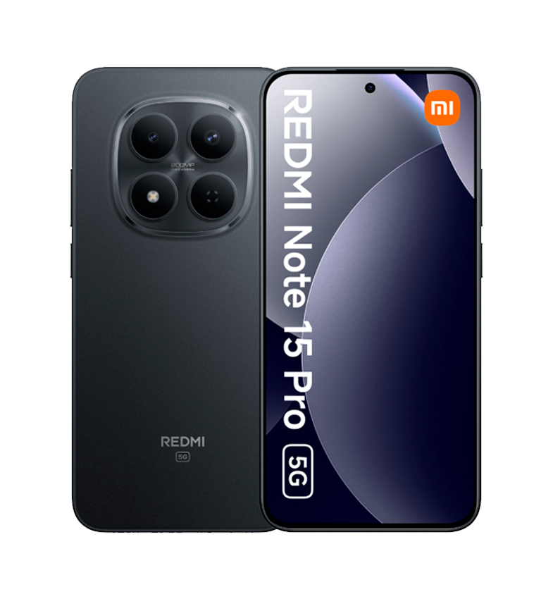 CELULAR XIAOMI REDMI NOTE 15 PRO 5G DUAL 512GB/8GB BLACK
