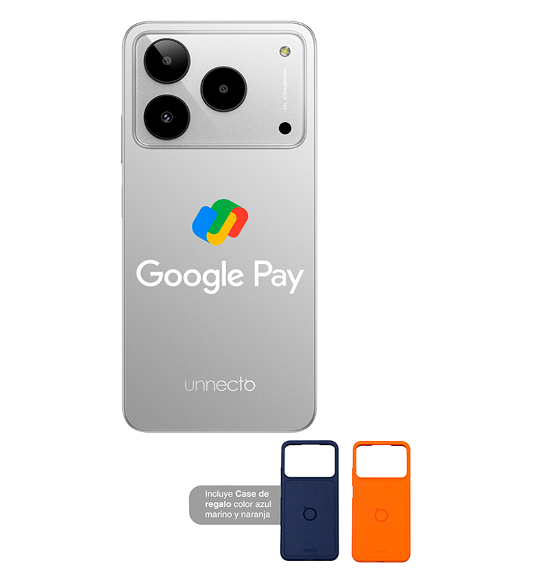 CELULAR UNNECTO ECO 20 8GB+256GB SILVER