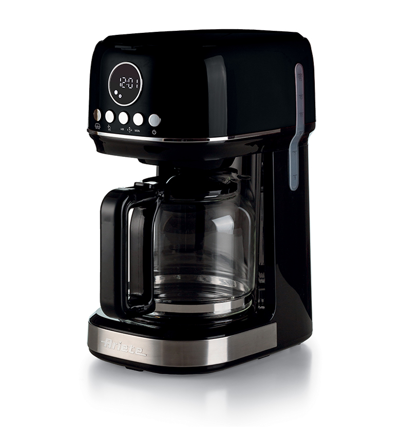 CAFETERA DRIP ARIETE NEGRO