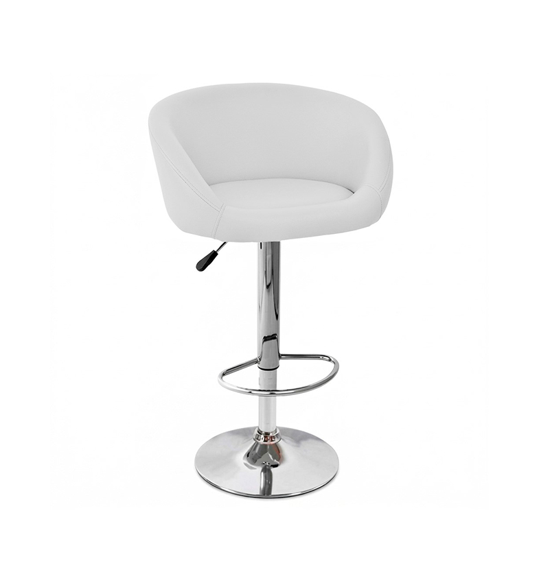 SILLAS GY-1049-B.STOOL-BLANCA CONSUMER