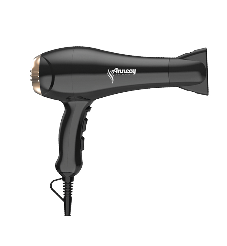 SECADOR DE PELO ANNECY 2300W PROFESSIONAL 2 VELOCIDADES 3 NIVELES DE TEMPERATURA IONIC REF. HD-315
