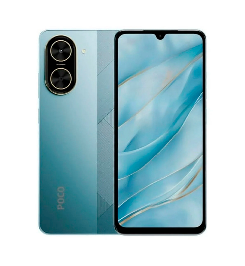 CELULAR XIAOMI POCO C71 DUAL 128GB/4GB RAM BLUE