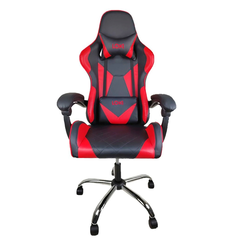 SILLA GAMER EMPOLI CON REPOSAPIE EM-G01 ROJA ODIN