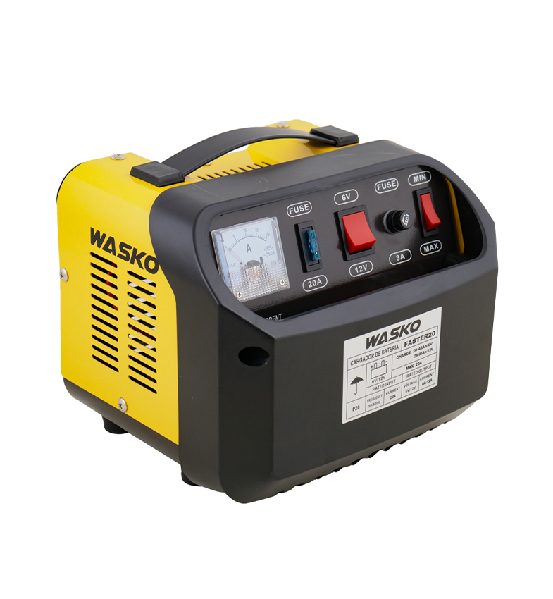 CARGADOR DE BATERIA WASKO 20A