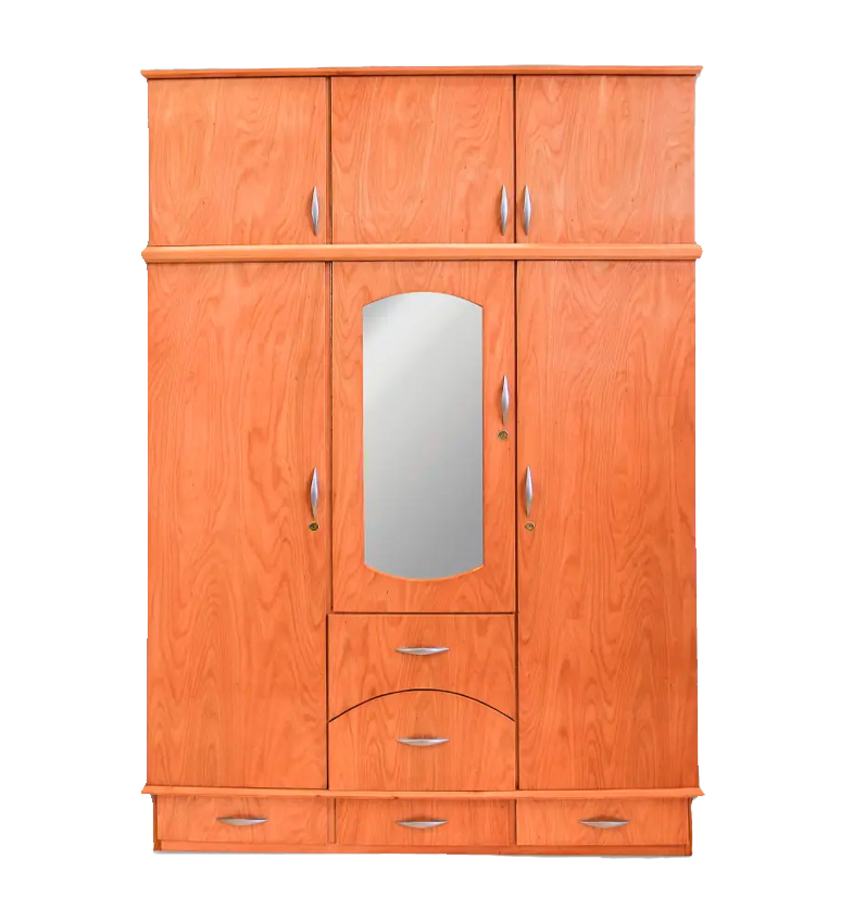 PLACARD DE 3 CUERPOS EE (ESPEJO-EXTERNO) COLOR: CEDRO NATURAL