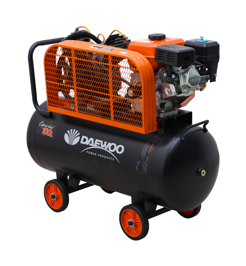 COMPRESOR DAEWOO/GASOLINA 6,5HP 100L
