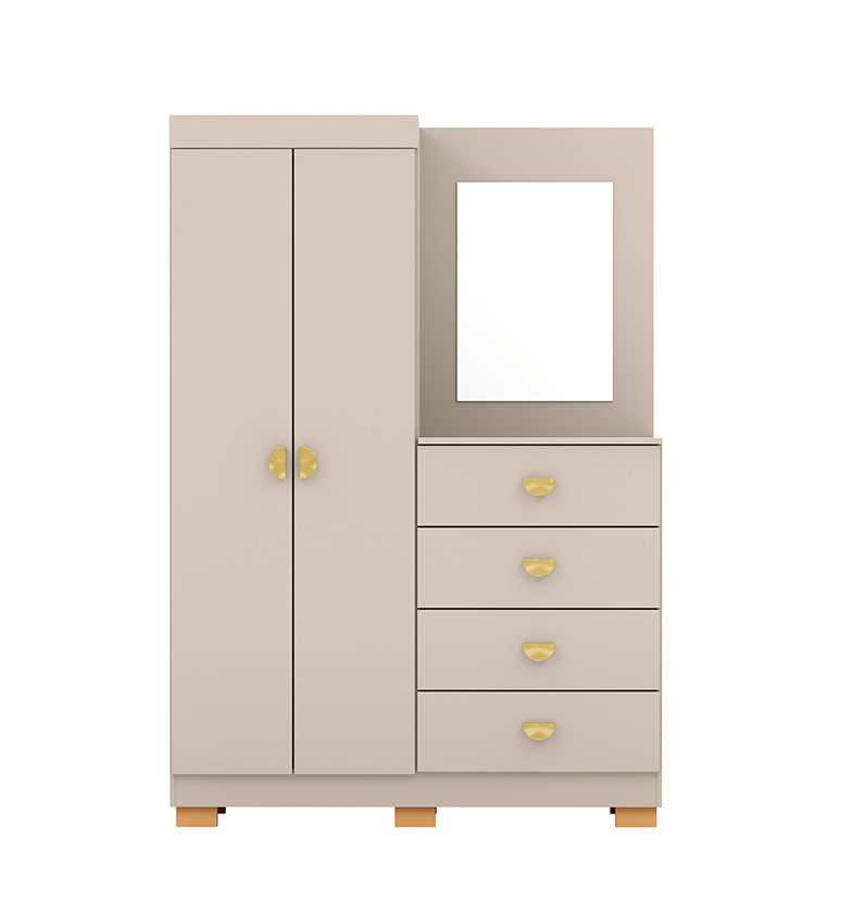 ARMARIO COMODA MOVELMAX CRISTAL C/ESPEJO FENDI