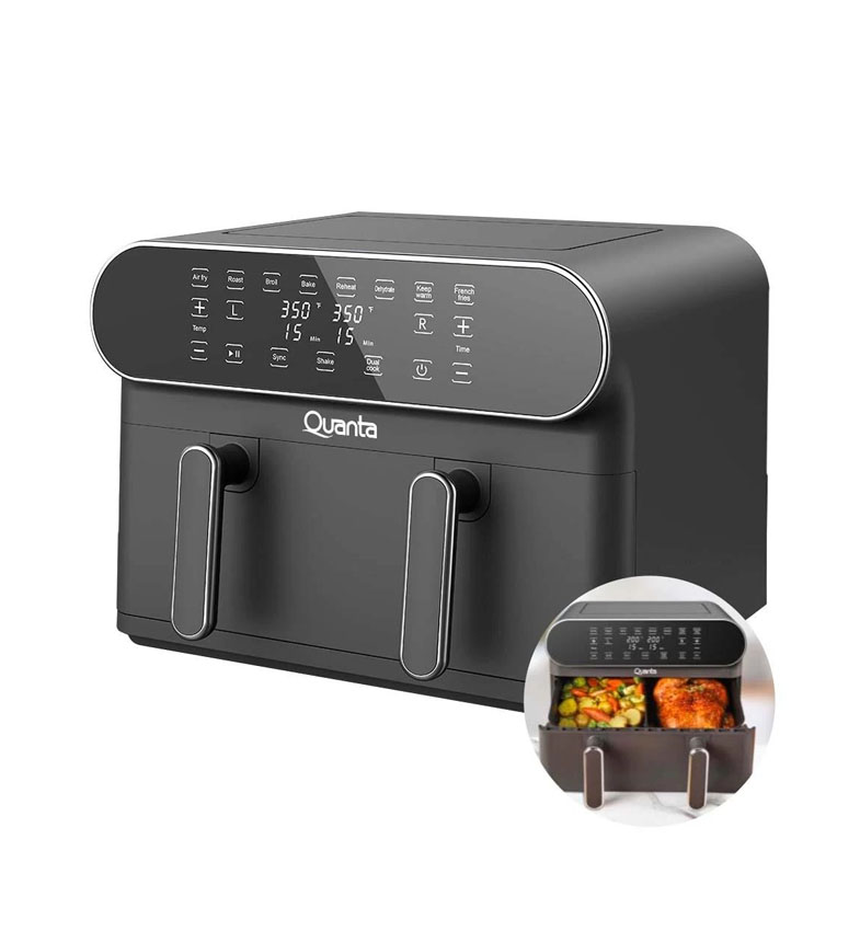 FREIDORA ELÉCTRICA DUAL 11L GRAND PIATTO 220V-QTAFD11