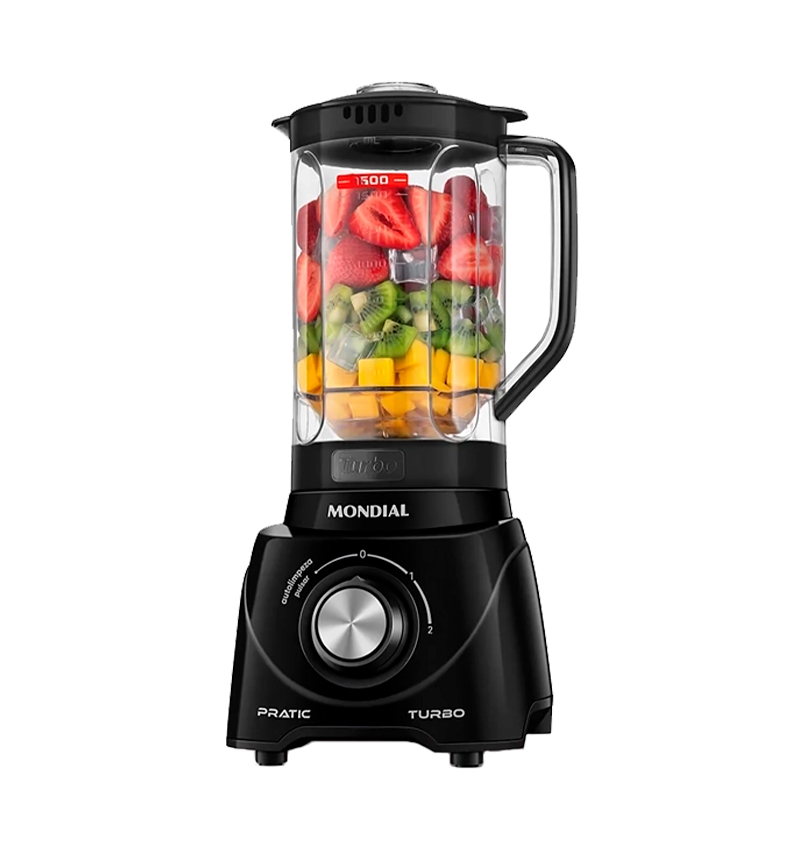 LICUADORA PRATIC TURBO 2 VELOCIDADES - 2,2L HECHO EN BRASIL (L-98)