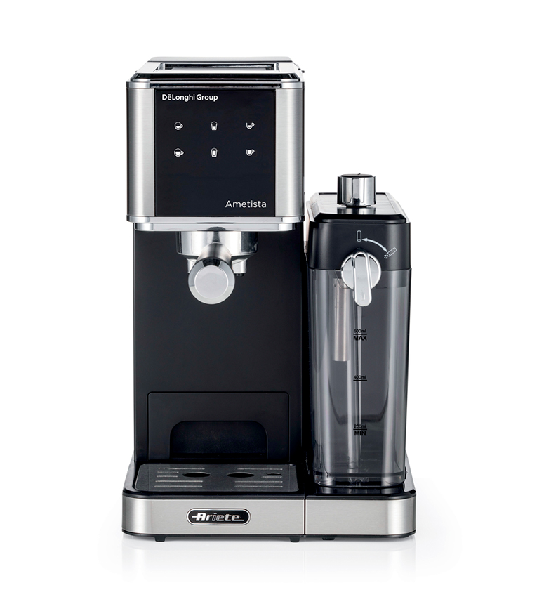 CAFETERA AMETISTA ESPRESSO CAPUCCINO INOX ARIETE BY DELONGHI GROUP